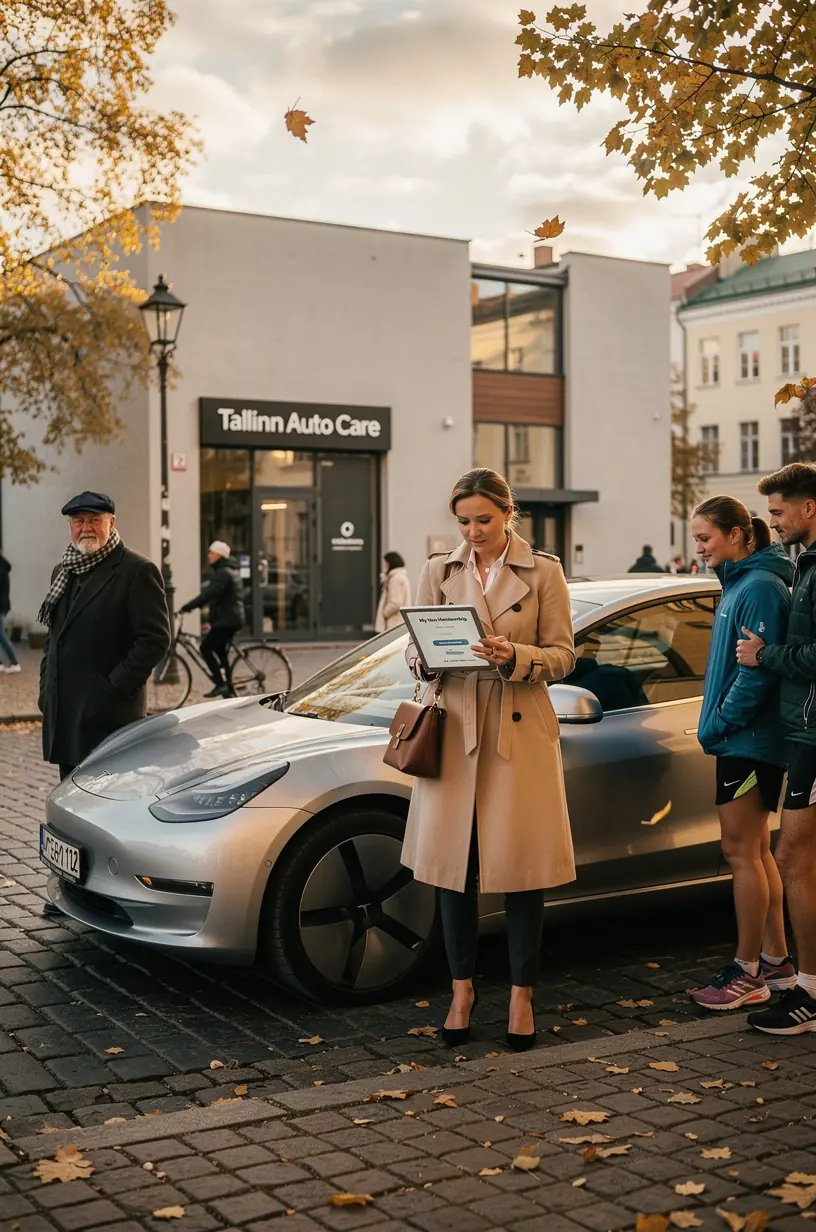 Professionaalne autopesu teenindus, kus tehakse regulaarset hooldust ning pesu linnaelanikule.